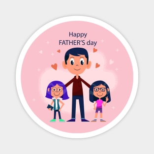 father's day gift  - happy father's day Magnet